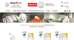 Desktop Screenshot of detactif.com