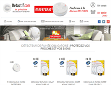 Tablet Screenshot of detactif.com